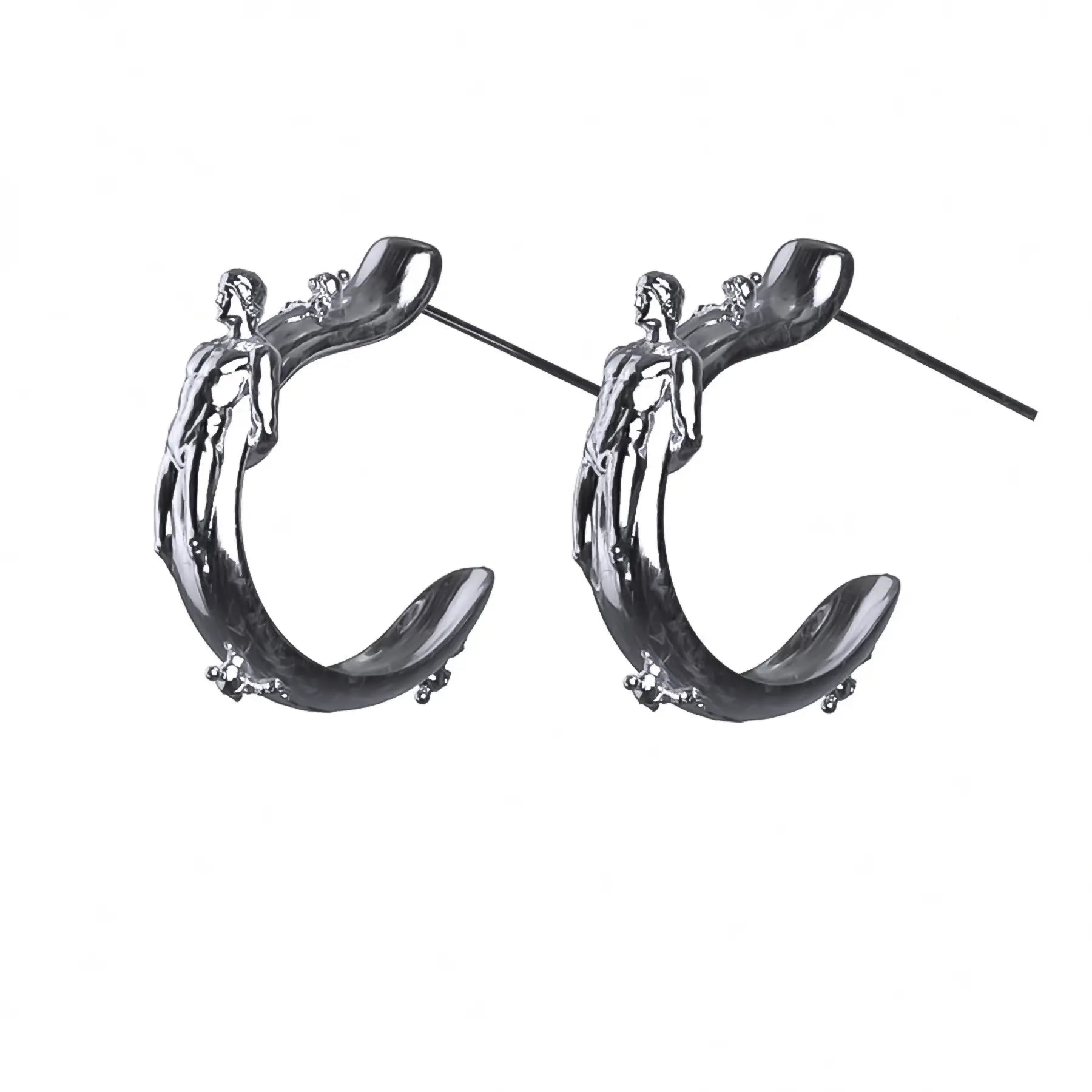 Shop Fine Jewelry With Amazing Deals Refined Fashion Sale CONDEMNED OPEN HOOP EARRING