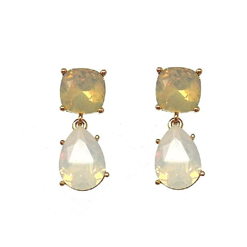 Celebrate Every Occasion With Sparkling Savings Crystal tier Drop Earrings