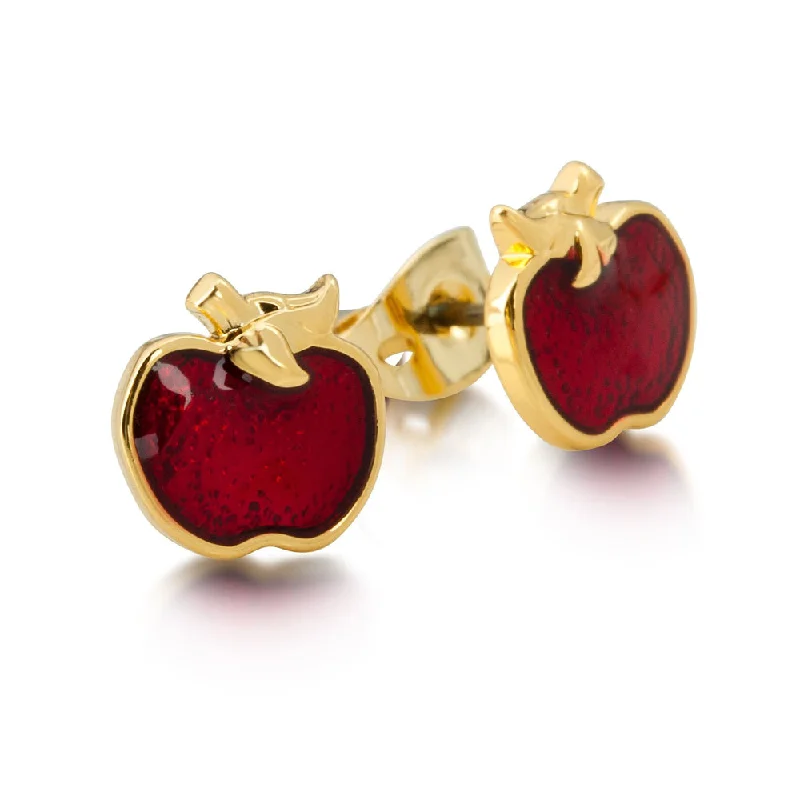 Chic, Trendy, And Affordable Jewelry Sale Style Redefined DISNEY Snow White Red Apple Stud Earrings