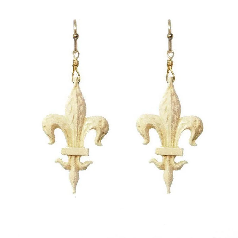 Premium Jewelry At Special Low Prices For A Limited Time Fleur de Lis Earrings