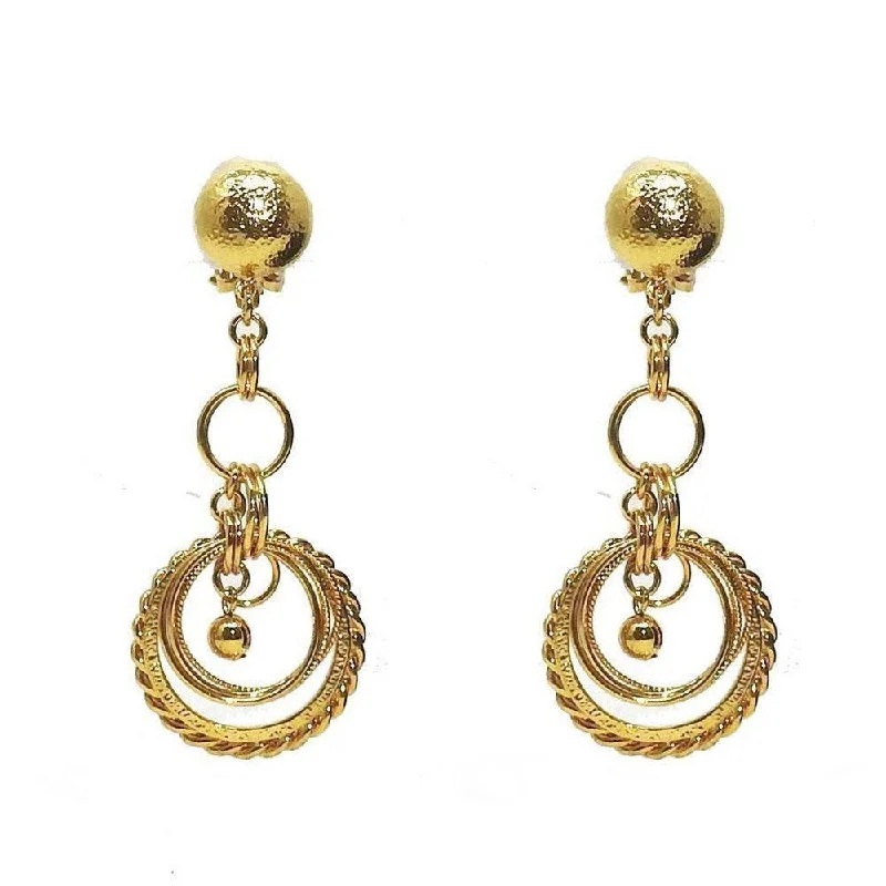 Shop Trending Jewelry With Exclusive Savings Gold Link Chandelier Clip Earrings