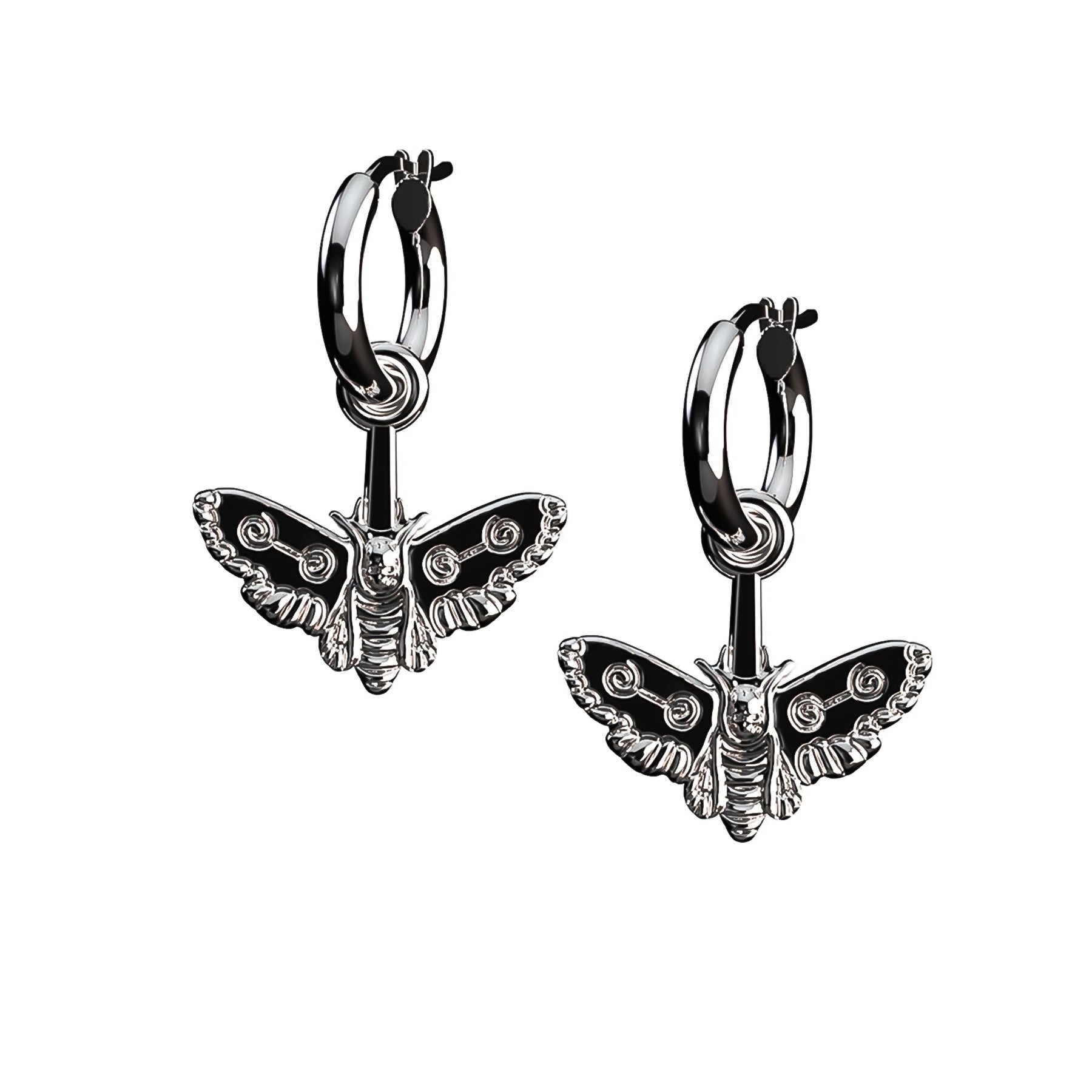 Handcrafted Jewelry Sale – Unique Designs At Low Prices Casual Fashion MOTH DANGLE EARRING