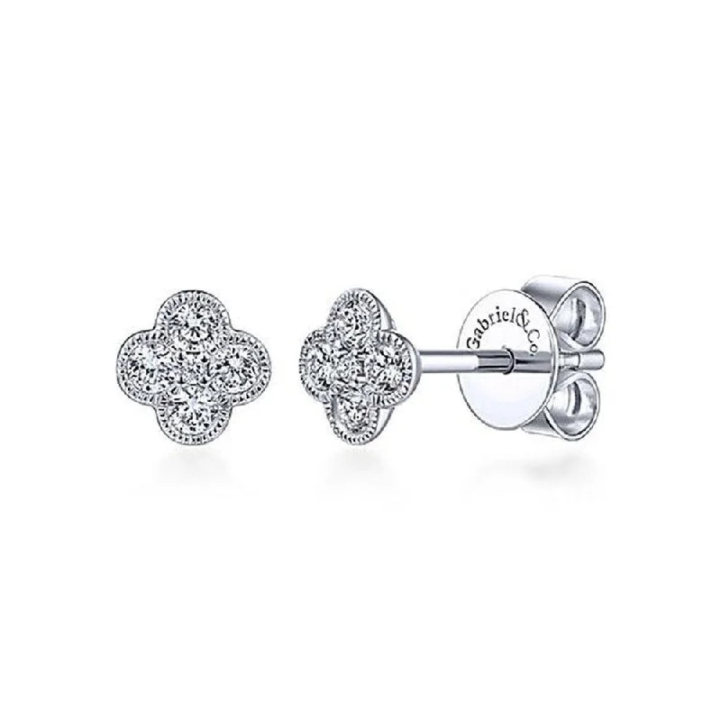 Shine Without Limits – Jewelry Sale Happening Now Pave Quatrefoil Studs