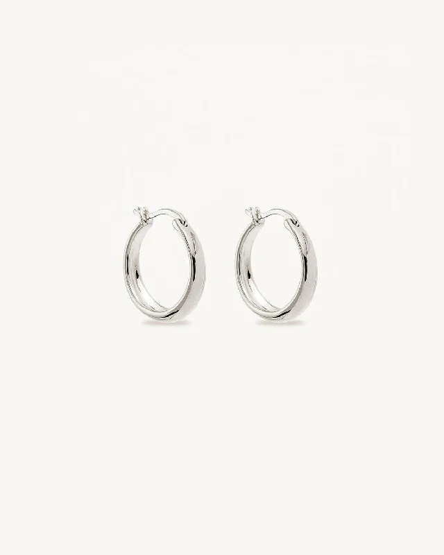 Premium Jewelry At Special Low Prices For A Limited Time Fashion Deal Sterling Silver Infinite Horizon Large Hoops