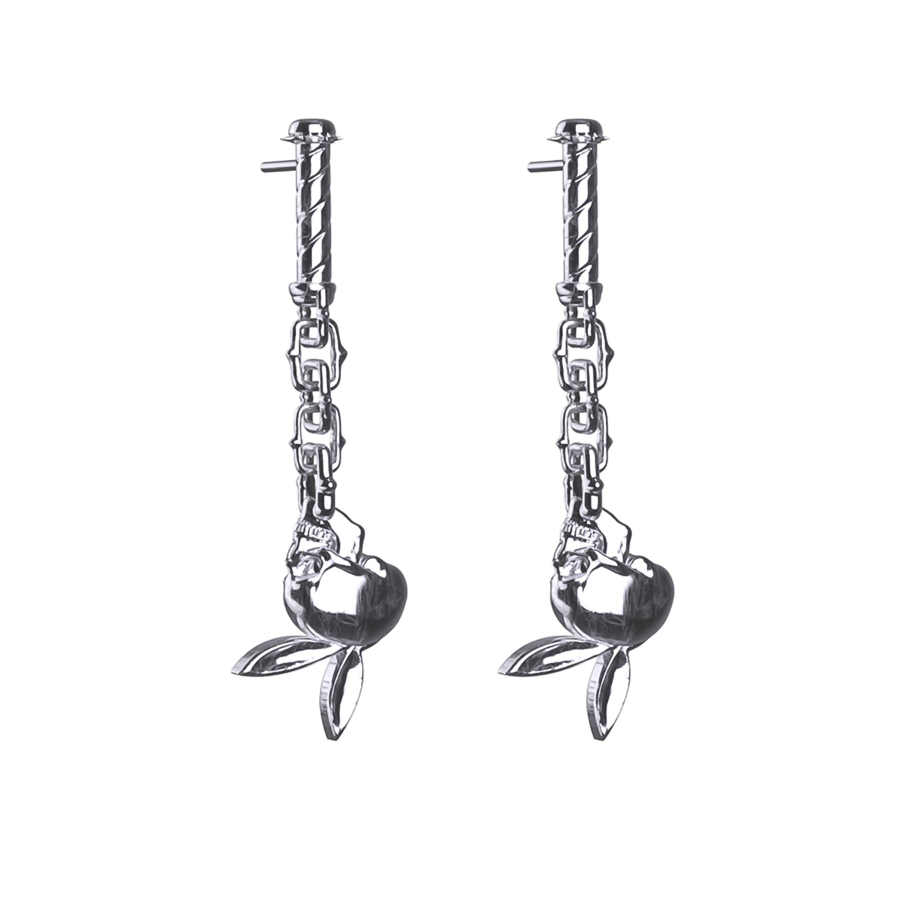 Limited Stock On Premium Jewelry At Low Prices Chic Trend Collection SKULLBOY DANGLE EARRING