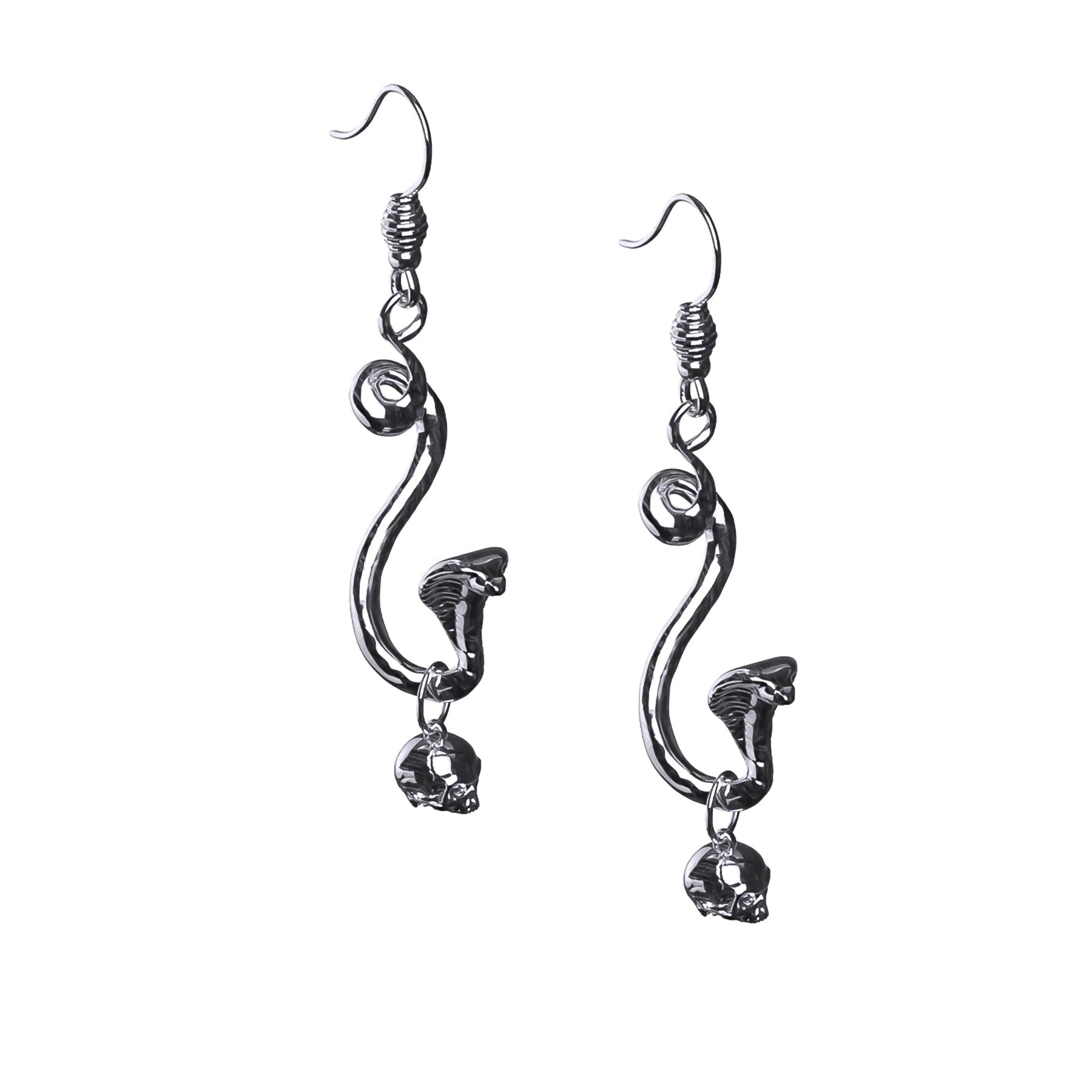 The Perfect Accessory For Less – Jewelry Sale Live Classy Style Discounts SNAKE SKULL EARRING