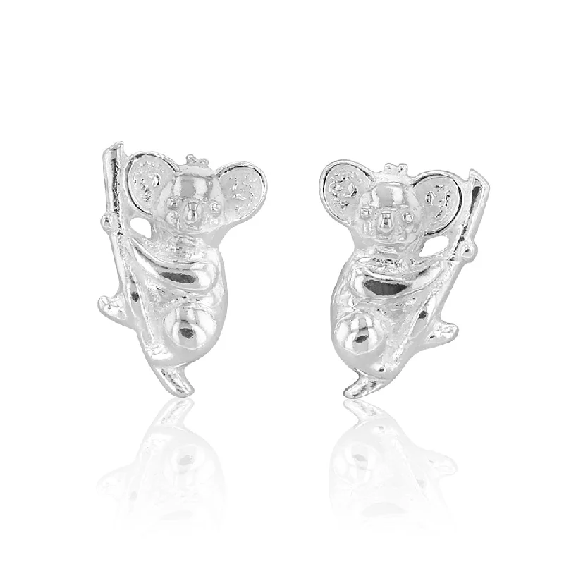 The Perfect Jewelry Piece At The Perfect Price Effortless Style, Endless Impact Sterling Silver Koala Stud Earrings