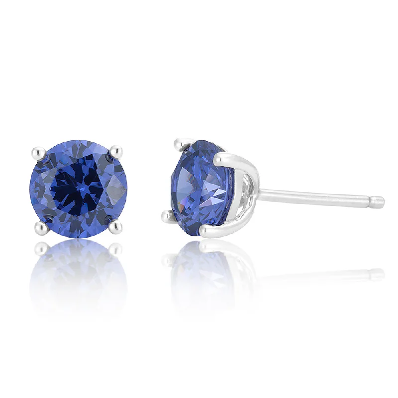 Must-Have Jewelry Pieces At Reduced Prices Fashionista Favorites Sterling Silver Tanzanite Zirconia Stud Earrings