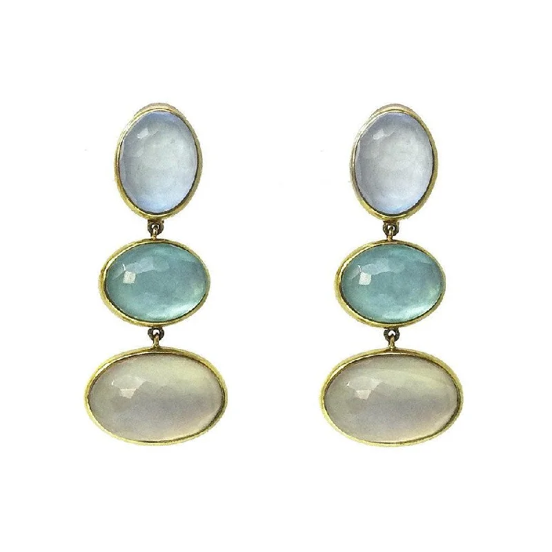 Flash Sale On Stunning Jewelry – Don't Miss Out Three Stone Drop Clip Earrings