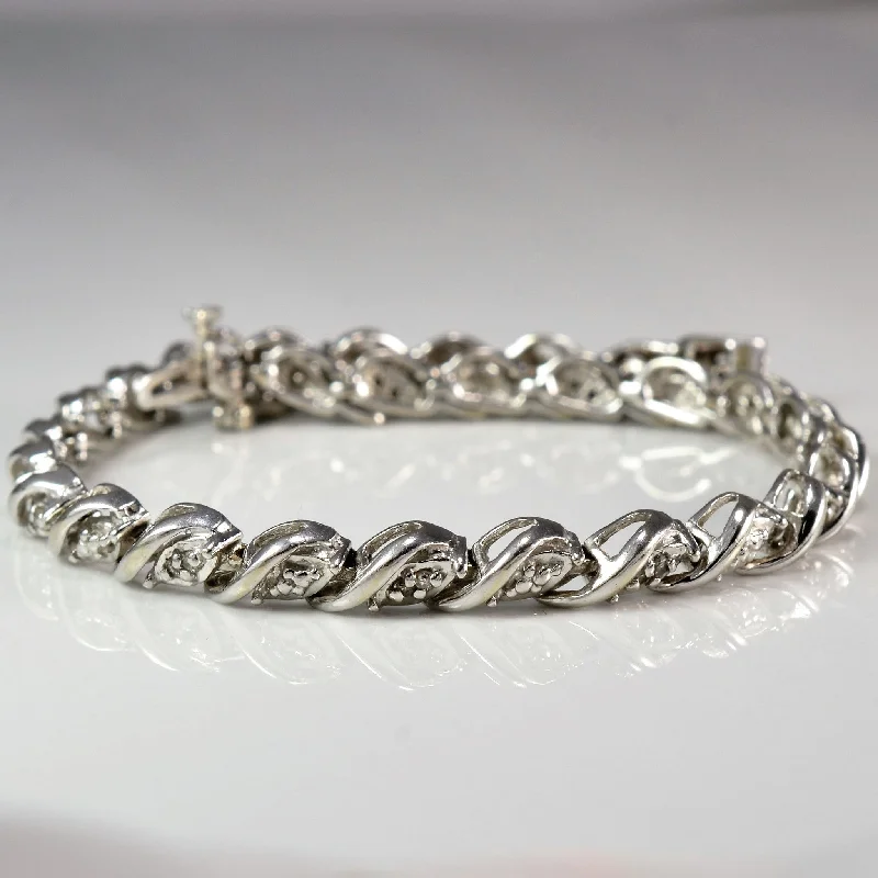 Exclusive Jewelry Bundles At Discounted Rates Fashion-Forward Offers Diamond Wave Tennis Bracelet | 0.20 ctw, 7.5" |