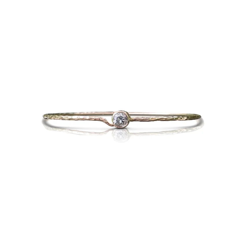 Limited-Time Offer On Elegant Jewelry Pieces Explore What'S New 14k Bezel Hammered Bracelet