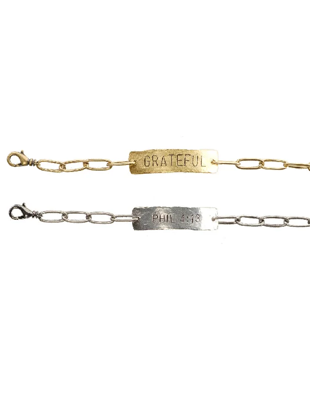 Elegant Jewelry At Unbeatable Offers – Shop Before It's Gone Hot Picks Anna Custom Stamped Bracelet