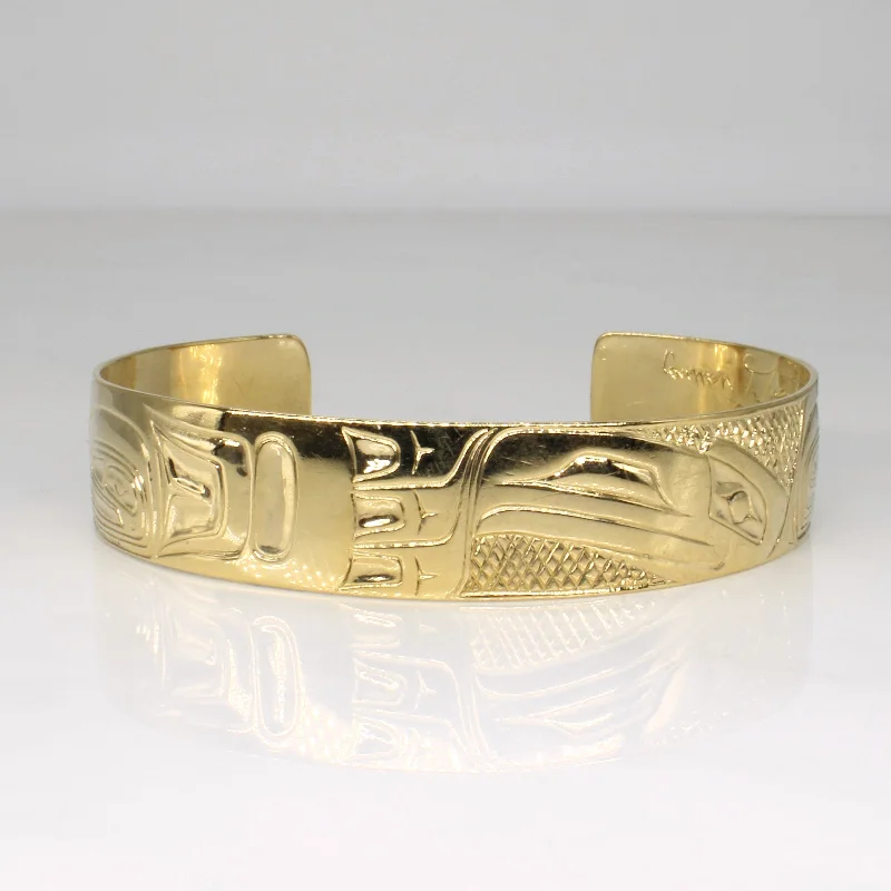 Don't Miss Out On Jaw-Dropping Jewelry Discounts Indigenous Carved Art Bracelet | 7" |