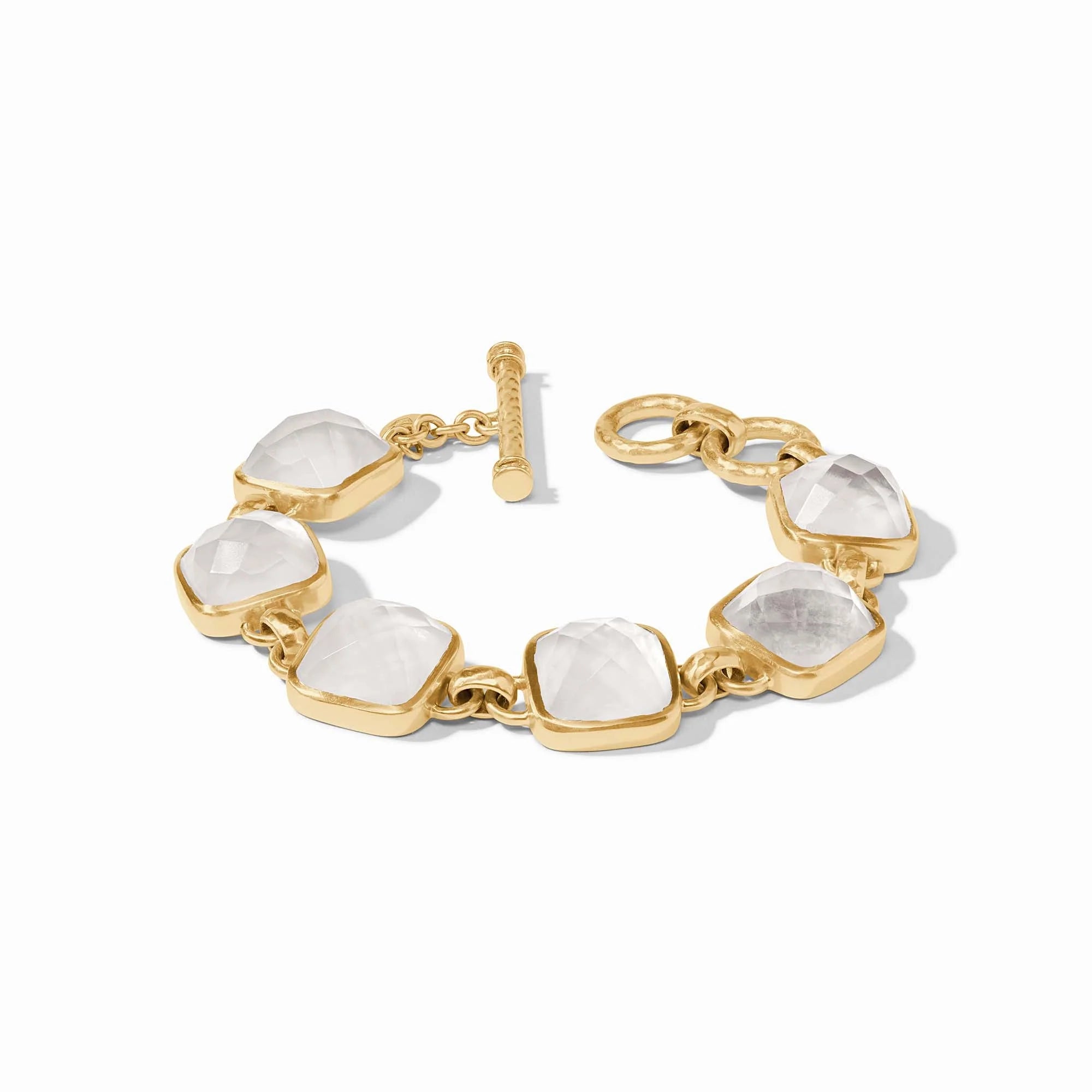 Trending Jewelry Now At Unbeatable Prices Relaxed Style Deals CATALINA STONE BRACELET - IRIDESCENT CLEAR CRYSTAL