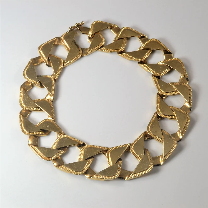 Last Chance To Grab Your Favorite Jewelry At A Discount Large Box Curb Link Chain Bracelet | 8" |