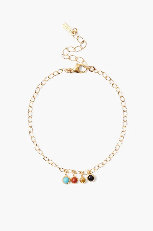 Elegant Designs, Unbeatable Discounts – Shop Jewelry Now Trendy Threads Delilah Charm Bracelet Multi Mix