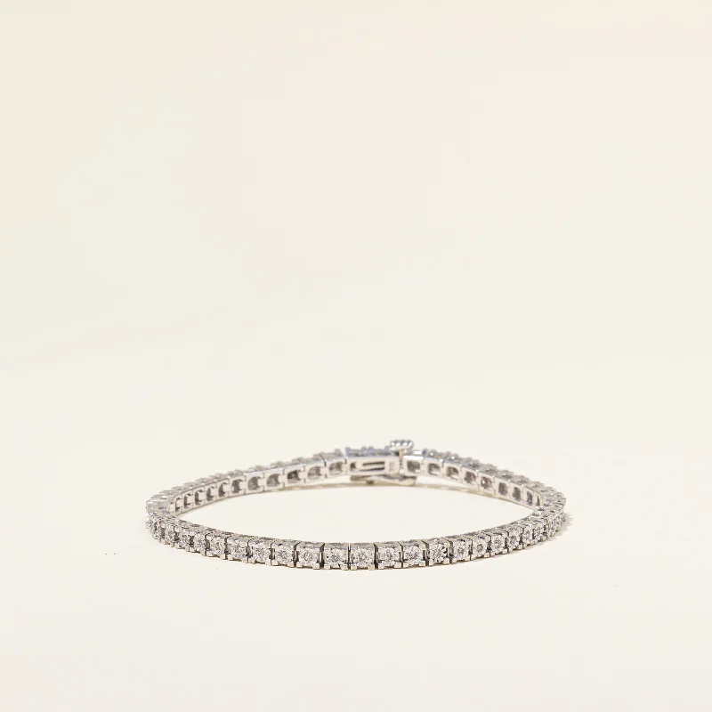 Sparkle More For Less – Jewelry Sale Happening Now Bid Farewell To The Old Season Diamond Tennis Bracelet | 0.25ctw | 7" |