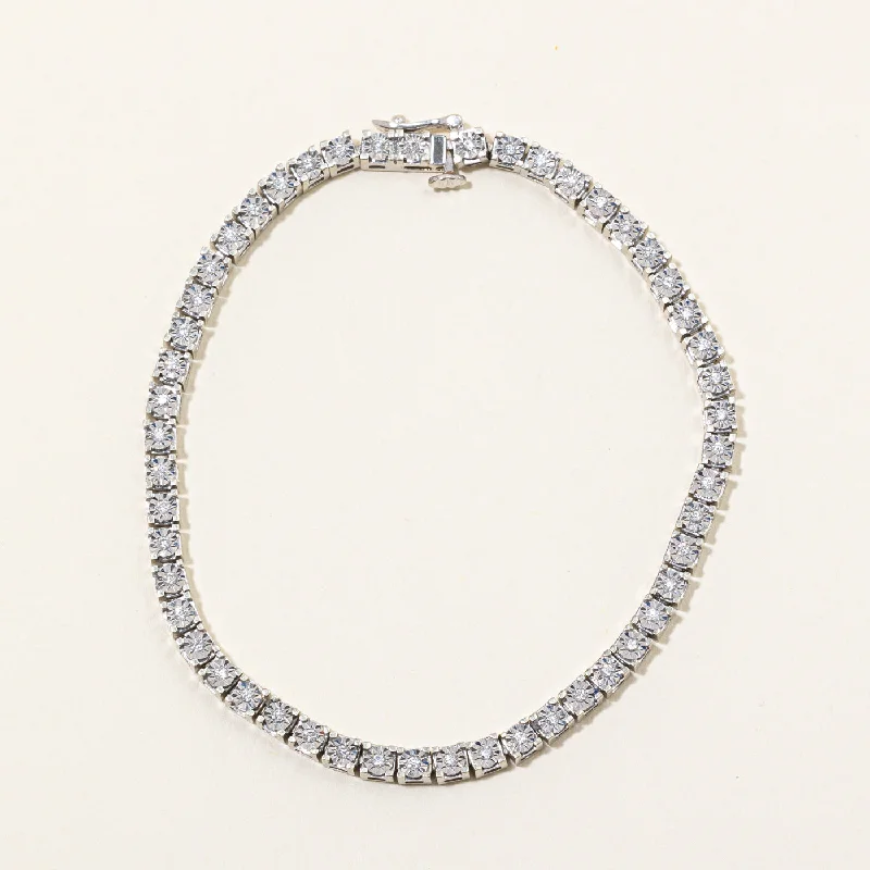 Make Every Moment Shine – Jewelry Discounts Available Unleash Your Trend Driven Style Diamond Tennis Bracelet | 0.36ctw | 7.25" |