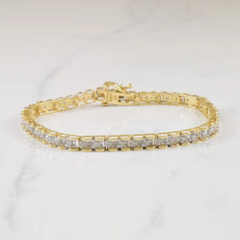 Jewelry Sale Alert – Shop Timeless Elegance Today Break Fashion Norms Diamond Tennis Bracelet | 0.36ctw | SZ 7 |