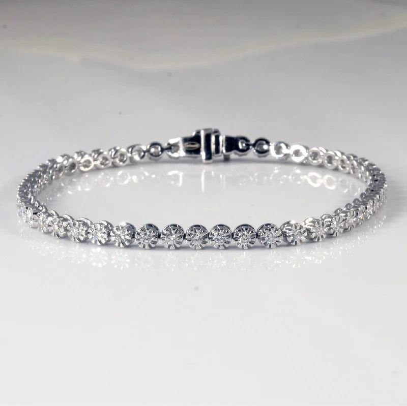 Limited-Stock Jewelry Sale – Shop Before It's Gone Hot Trends Diamond Tennis Bracelet | 0.76ctw | 7" |