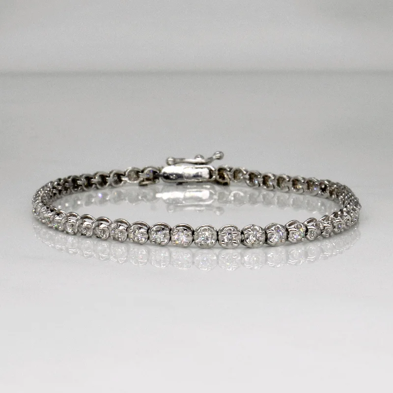 Seasonal Jewelry Sale – Upgrade Your Collection Exclusive Designer Style Deals Diamond Tennis Bracelet | 1.08ctw | 6.5" |