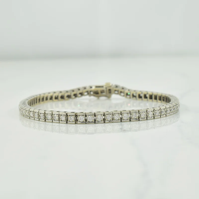 Your Dream Jewelry At Dream Prices Trendy Pulse Diamond Tennis Bracelet | 1.95ctw | 7.5" |