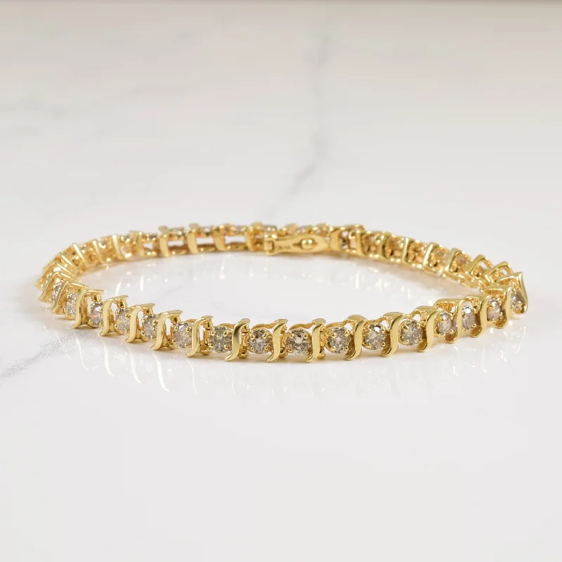 Your Dream Jewelry At Dream Prices – Shop Now Evening Elegance Diamond Tennis Bracelet | 2.75ctw | 7.25" |