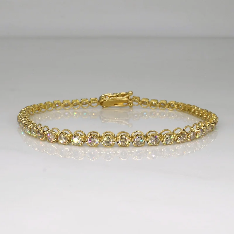 Elevate Your Jewelry Collection With Limited-Time Savings Hot Trends Diamond Tennis Bracelet | 3.00ctw | 7" |