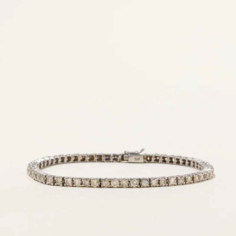 Bohemian-Inspired Jewelry For Free-Spirited Fashion Premium Style Diamond Tennis Bracelet | 3.64ctw | 7" |