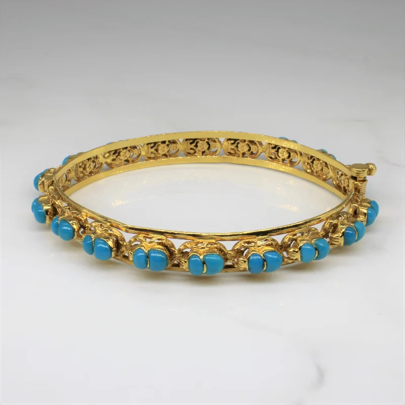 Limited-Time Jewelry Sale – Don't Miss These Deals Fashion Essentials Egyptian Turquoise Scarab Beetle Bracelet | 9.00ctw | 6" |