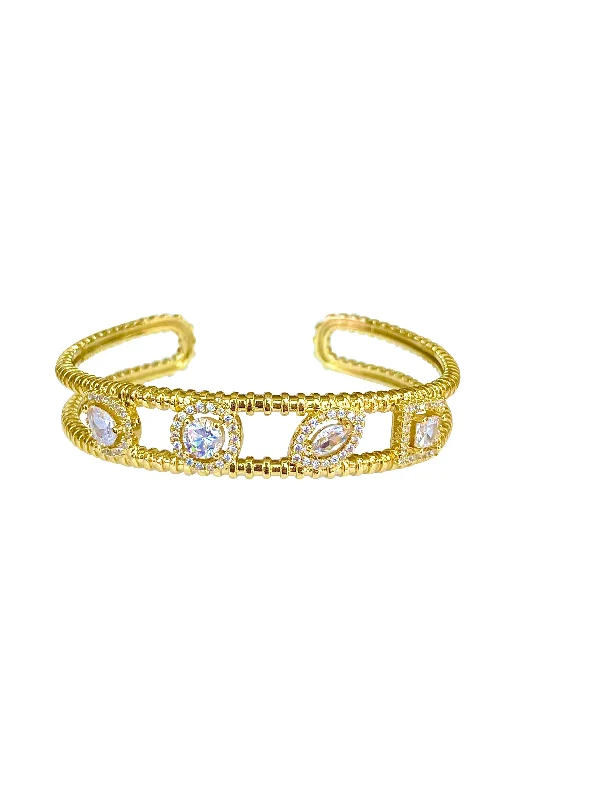 Limited-Time Jewelry Discounts – Shine Without The Splurge Romantic Chic Deals Gemstone Cuff Bracelet