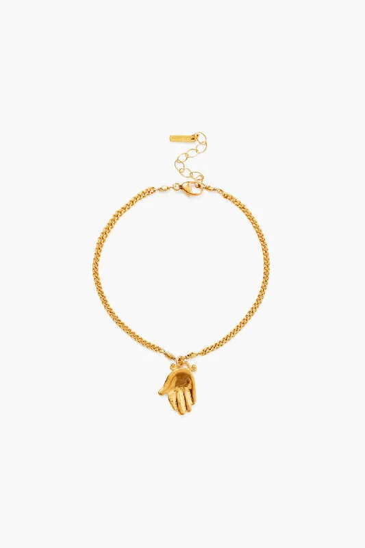 Bestselling Jewelry At Special Promotional Rates Exclusive Discounts Giving Hand Charm Bracelet Gold