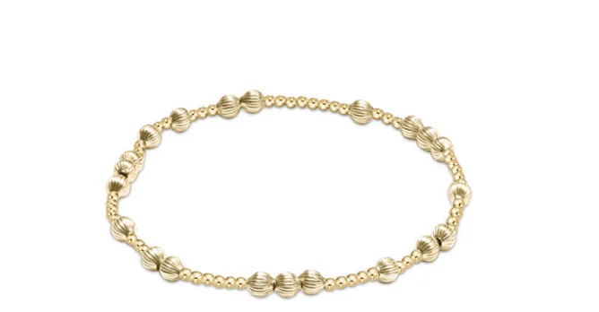 Unmissable Discounts On Timeless Jewelry Pieces Holiday Attire Sale hope unwritten dignity 4mm bead bracelet - gold by enewton