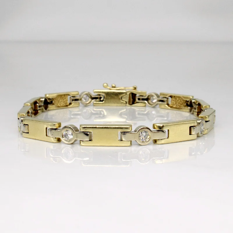 Special Sale On Handcrafted Jewelry – Shop Today Illusion Set Diamond Bracelet | 0.83ctw | 7.5" |