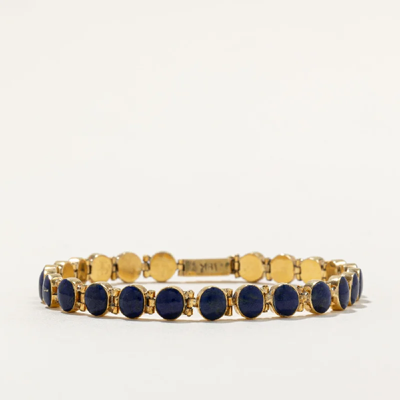 Limited-Stock Jewelry Sale – Once It's Gone, It's Gone Lapis Lazuli Bracelet | 15.60ctw | 7.25" |