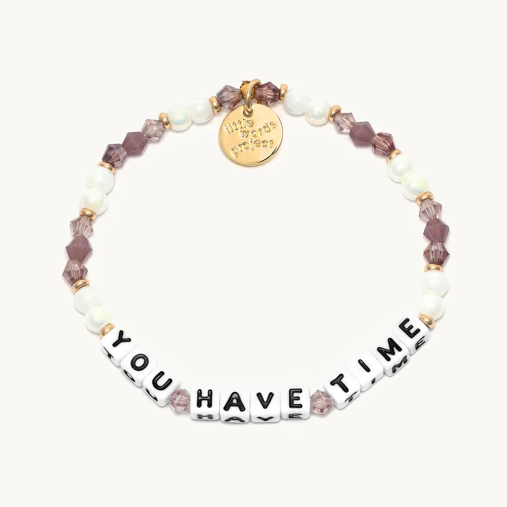 Exclusive Gemstone Jewelry Markdowns – Shop Now Refined Fashion Sale LITTLE WORDS BRACELET - YOU HAVE TIME