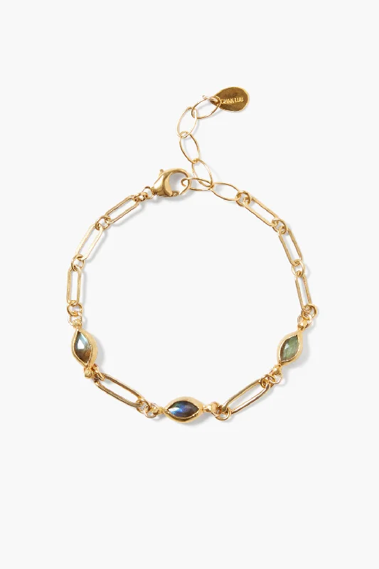 Exclusive Jewelry Markdowns – Limited-Time Offer Exclusive Discount Lydia Bracelet Gold Labradorite