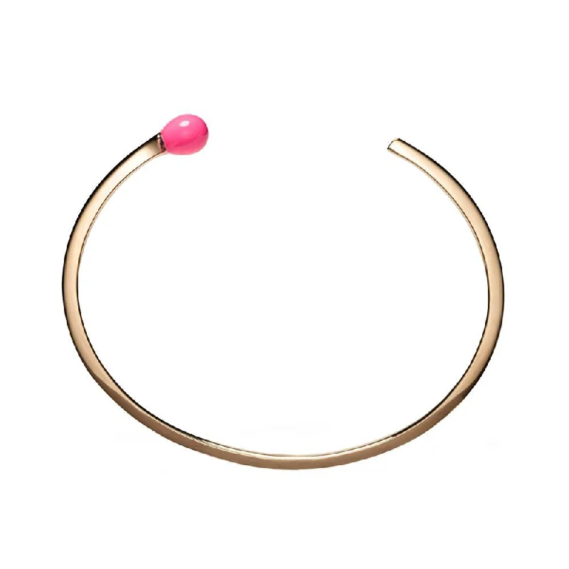 Timeless Elegance, Temporary Discounts – Act Fast Matchstick Cuff with Pink Tip