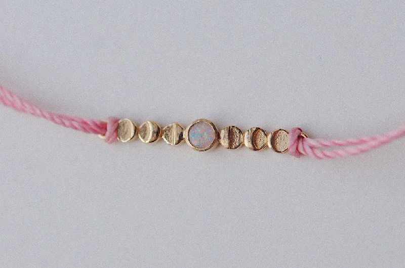 Versatile Layering Jewelry For Effortless Chic Top Brand Discounts Mini Opal Cosmic Witch Bracelet