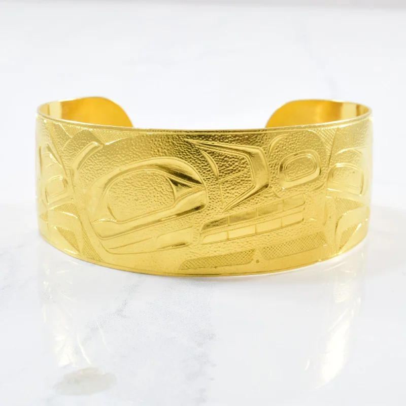 Timeless Elegance At Unbelievable Discounts Indigenous Bear Art Cuff | 7" |