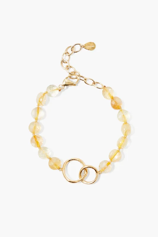 Huge Savings On Timeless Jewelry Collections Daily Deals Reunion Link Bracelet Citrine