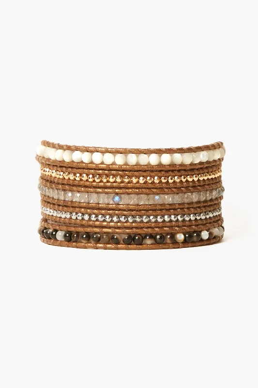 Celebrate Every Occasion With Sparkling Savings Trendy Looks On Sale Santi Wrap Bracelet MOP Mix