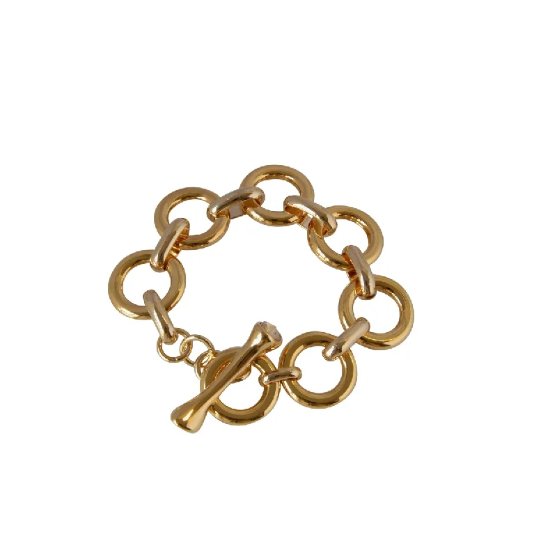 Luxury Jewelry Now At Special Promotional Rates Timeless Elegance Sale SOPHIE GOLD BRACELET - GOLDEN SHADOW BY VIDDA JEWELRY