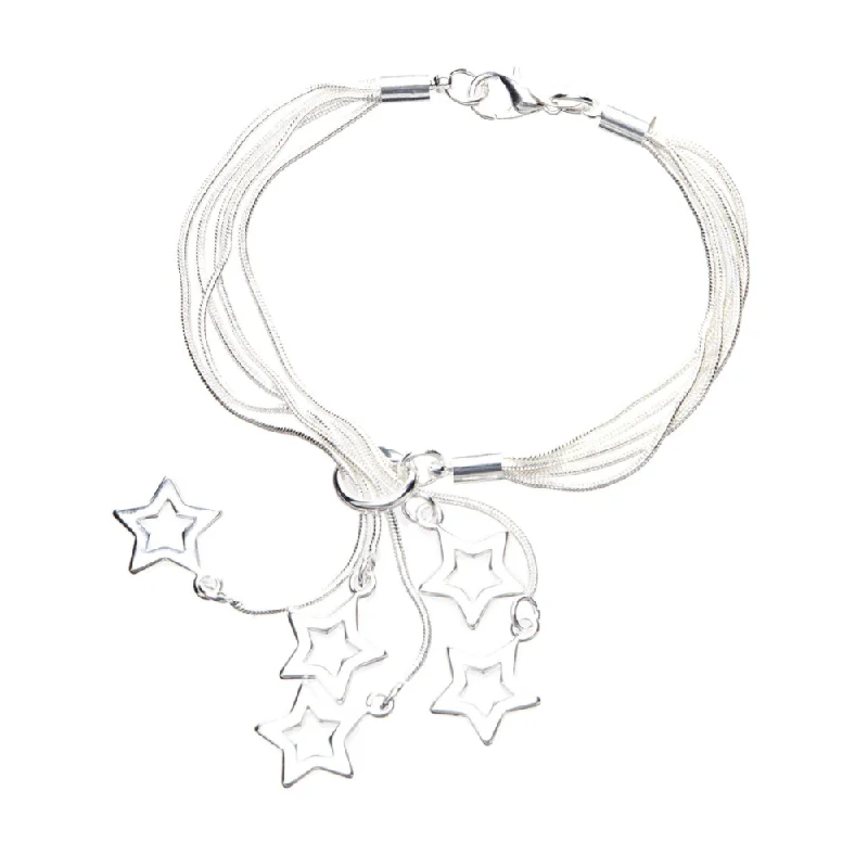 Personalized Jewelry Sale – Unique Pieces At Great Prices Sterling Silver Bracelets for Women Shooting Star Bracelet