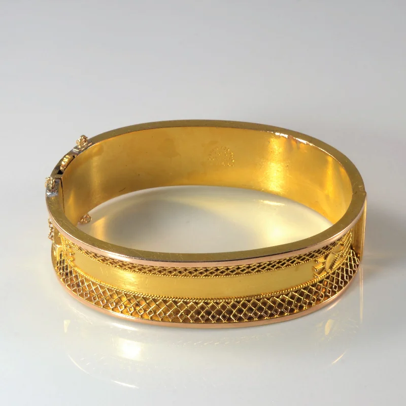 Special Jewelry Deals – Upgrade Your Collection Season Sale Edwardian Yellow Gold Cuff Bracelet | 7" |