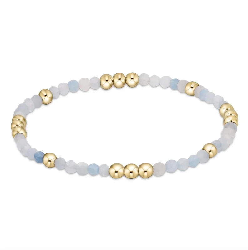 Flash Sale On Stunning Jewelry – Don't Miss Out Discover Promotions worthy pattern 3mm bead bracelet - aquamarine by enewton